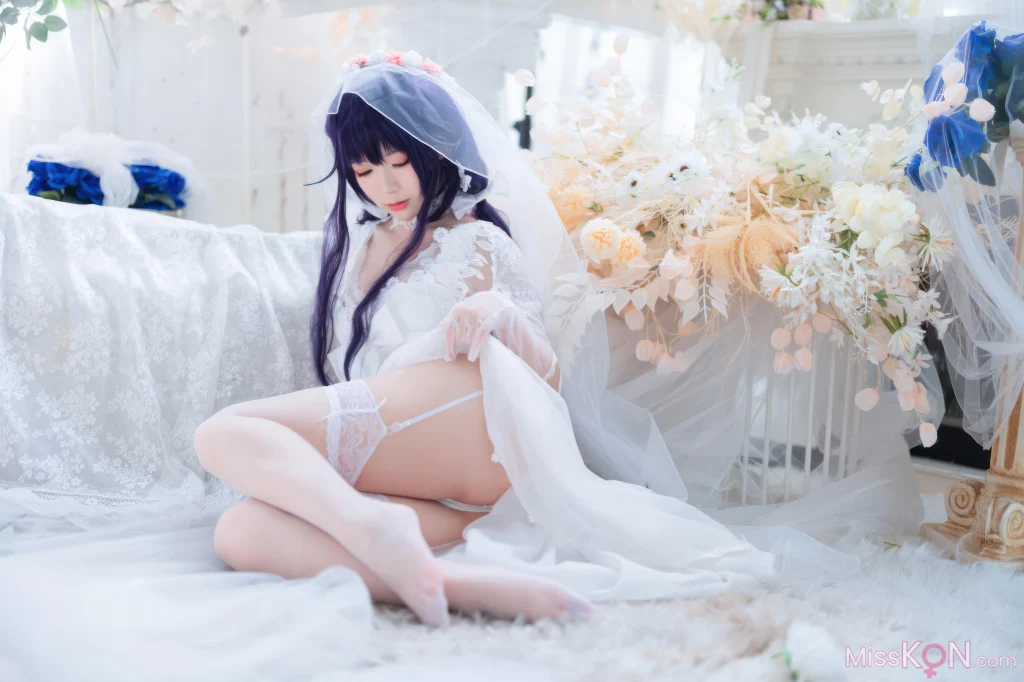 Coser@樱落酱w: 碧蓝航线 吾妻花嫁 (19 photos)
