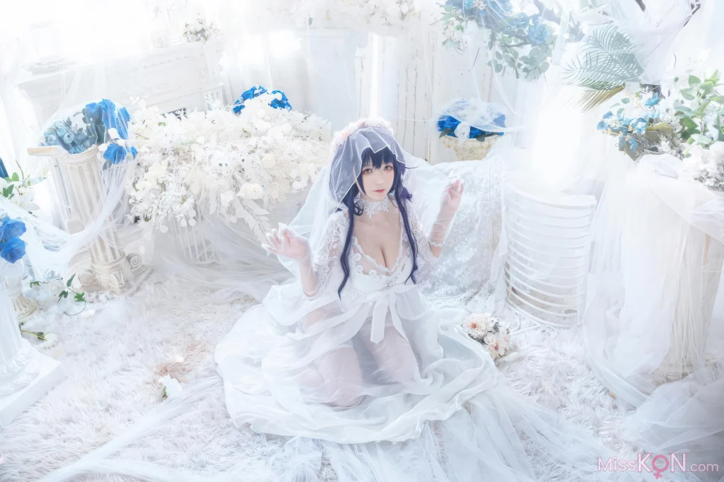 Coser@樱落酱w: 碧蓝航线 吾妻花嫁 (19 photos) – Page 2