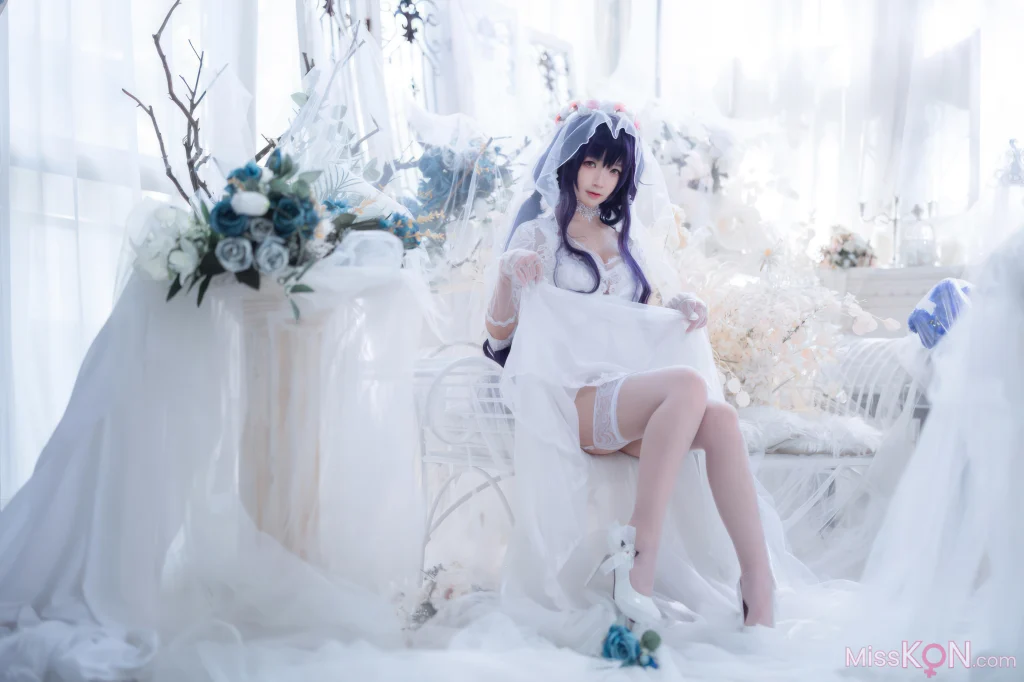 Coser@樱落酱w: 碧蓝航线 吾妻花嫁 (19 photos) – Page 2