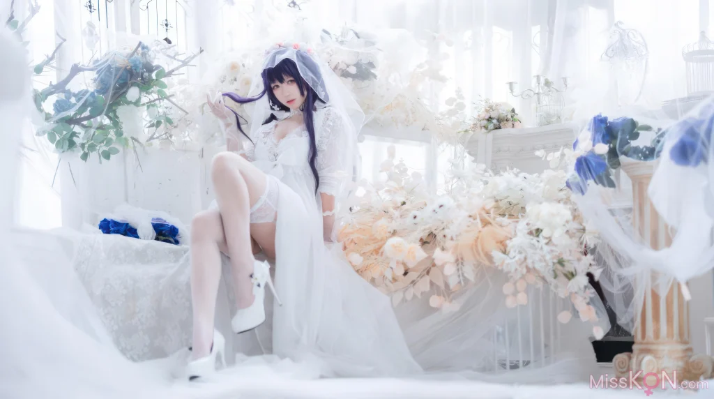 Coser@樱落酱w: 碧蓝航线 吾妻花嫁 (19 photos) – Page 2