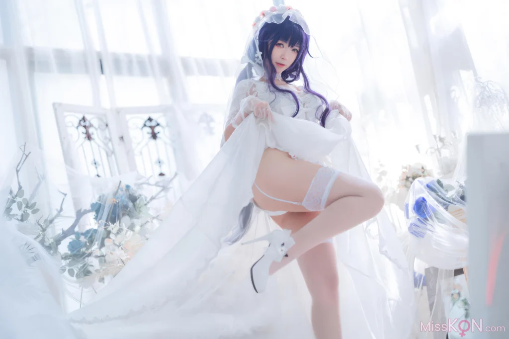 Coser@樱落酱w: 碧蓝航线 吾妻花嫁 (19 photos) – Page 2