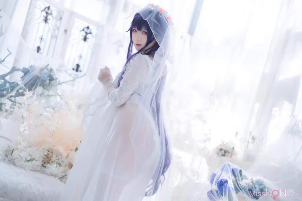 Coser@樱落酱w: 碧蓝航线 吾妻花嫁 (19 photos) – Page 2