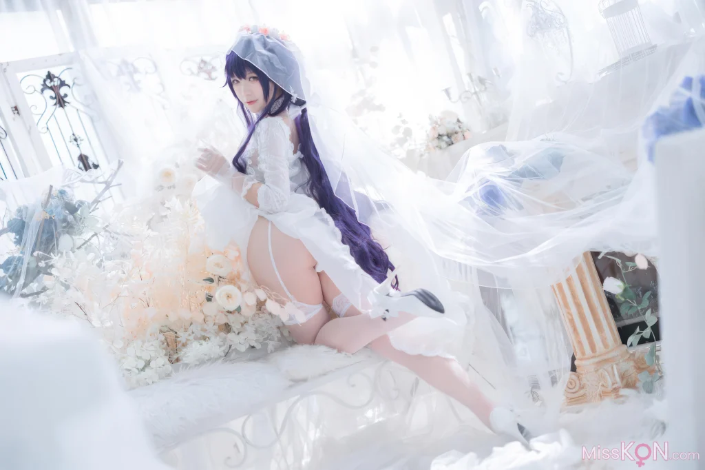 Coser@樱落酱w: 碧蓝航线 吾妻花嫁 (19 photos) – Page 2