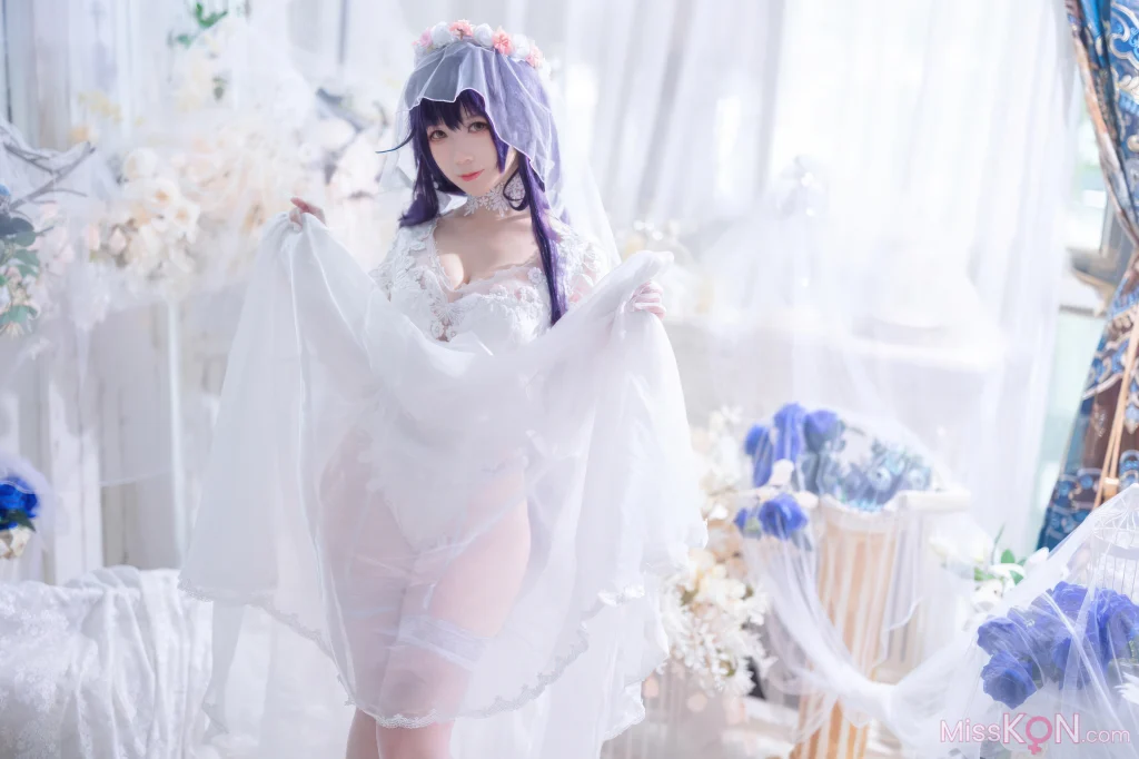 Coser@樱落酱w: 碧蓝航线 吾妻花嫁 (19 photos) – Page 2
