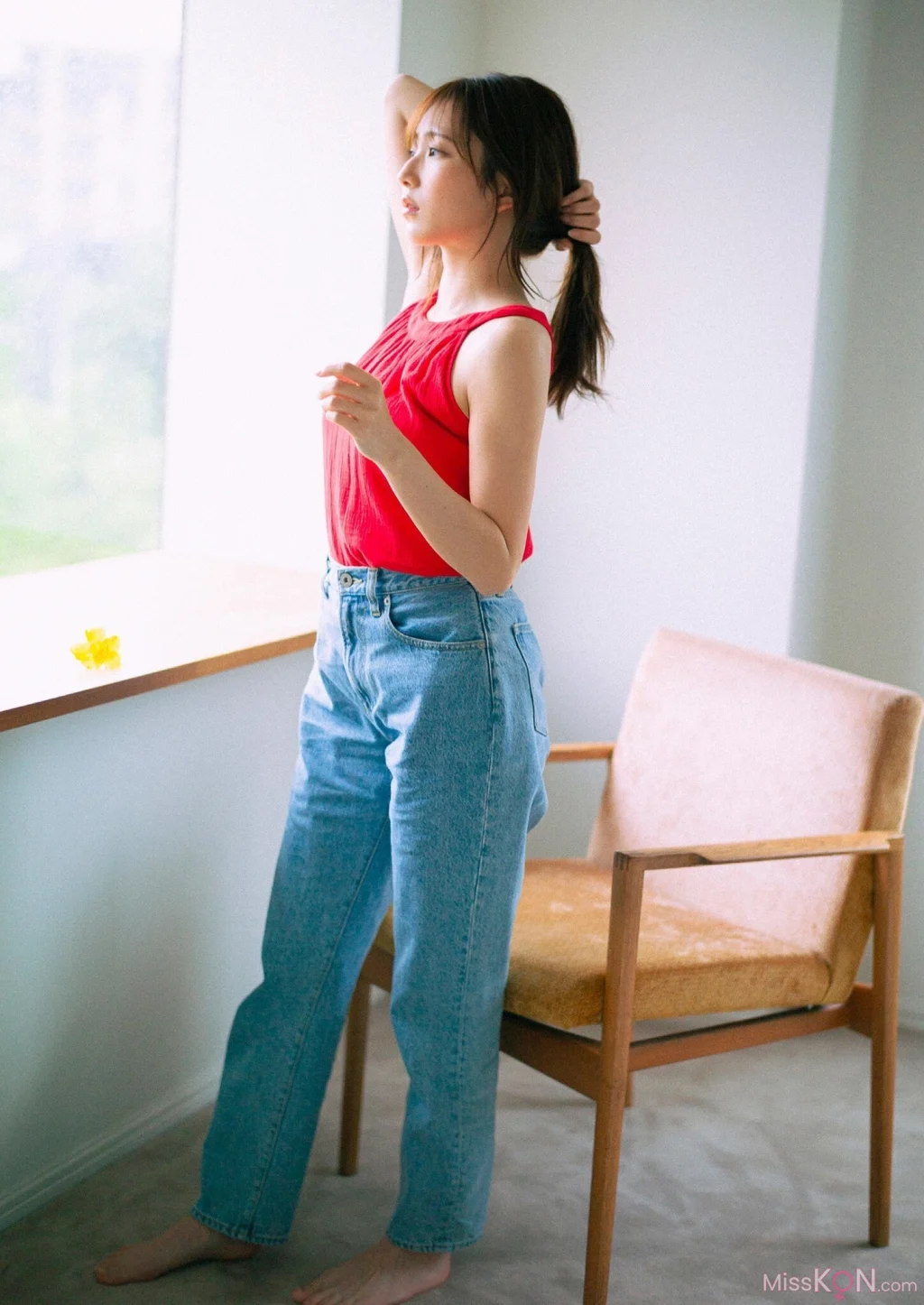 [JP] Nagisa Aoyama (青山なぎさ): Blue Line スピサン グラビアフォトブック (44 photos)