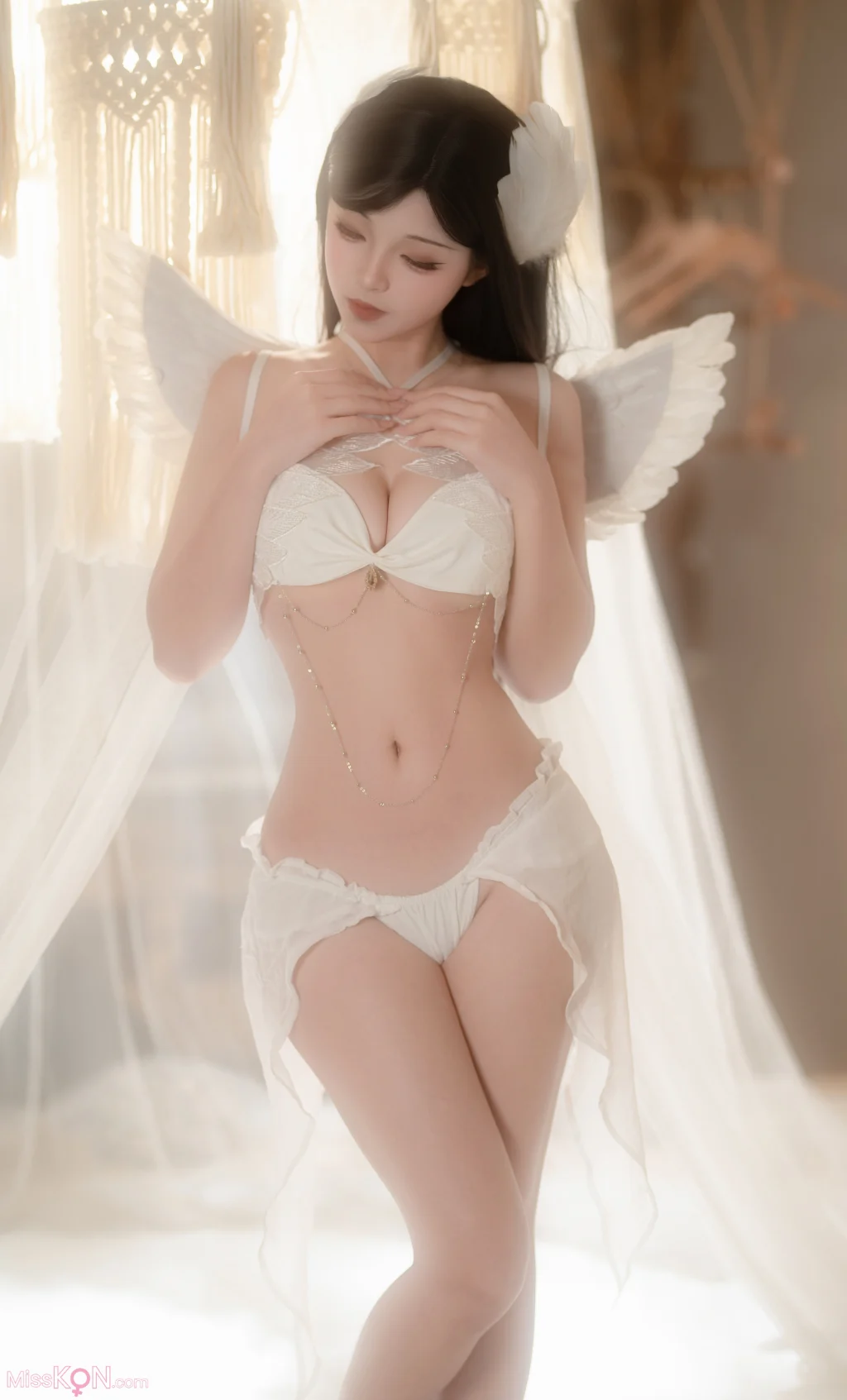 Coser@Bangni邦尼: 天使 (81 photos + 4 videos)