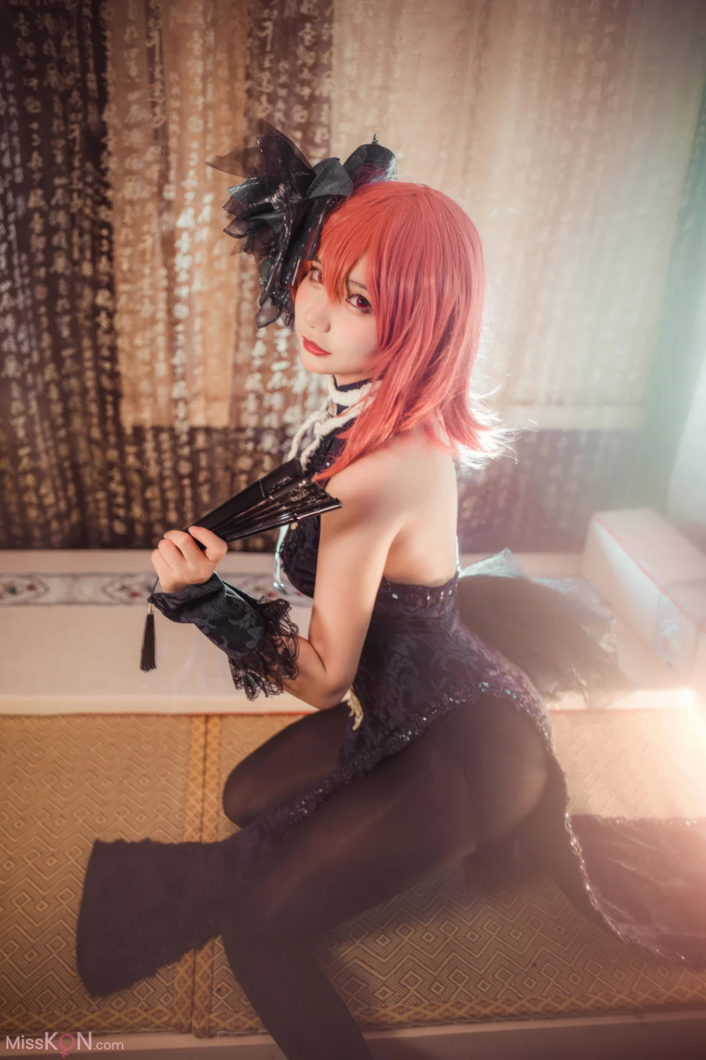 Coser@是一只熊仔吗: 碧蓝航线 黑太子旗袍 (19 photos)
