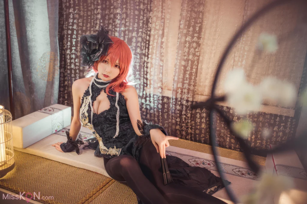 Coser@是一只熊仔吗: 碧蓝航线 黑太子旗袍 (19 photos) – Page 2