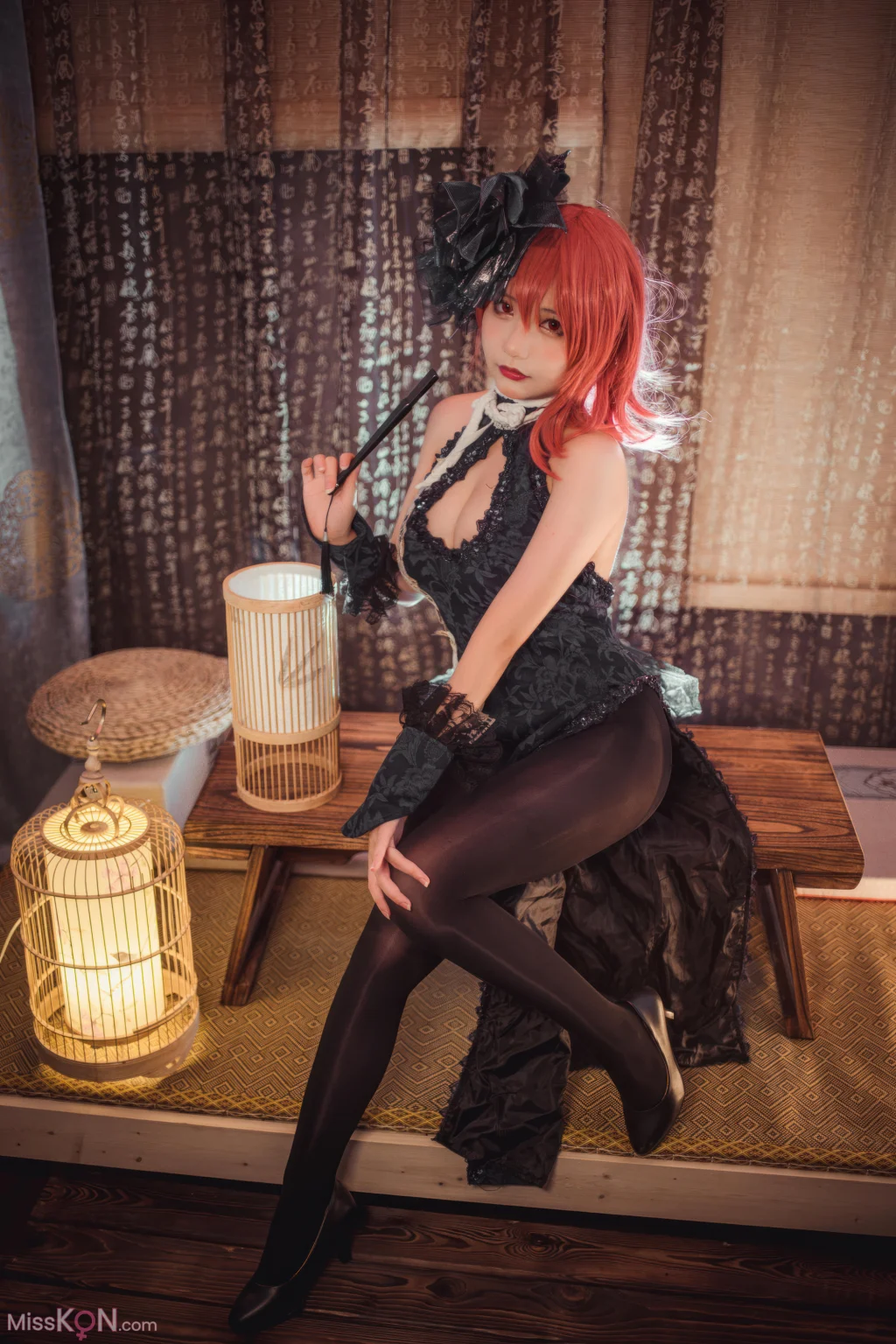 Coser@是一只熊仔吗: 碧蓝航线 黑太子旗袍 (19 photos) – Page 2