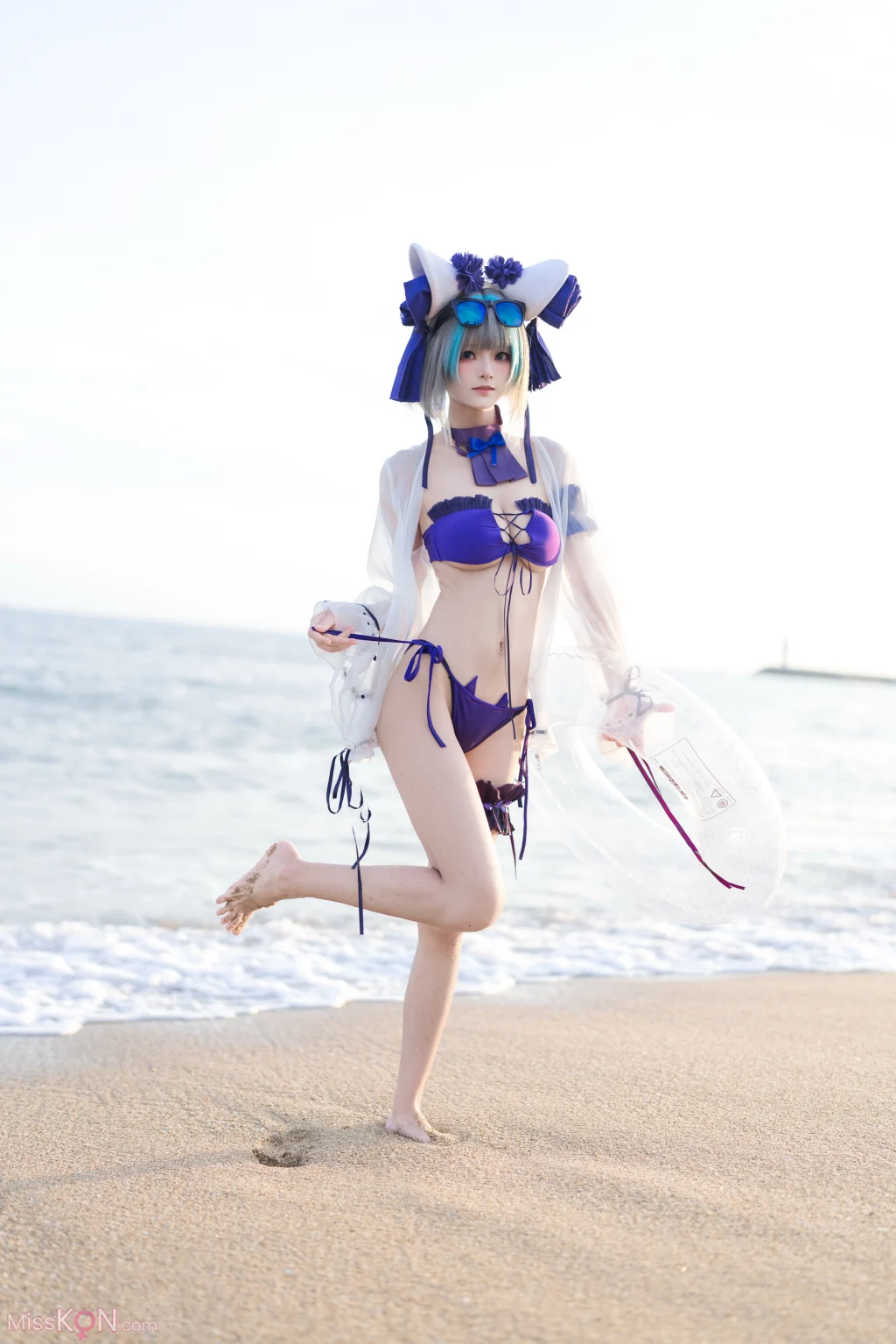 Coser@九柒喵: 碧蓝航线 柴郡泳装 (26 photos) – Page 2