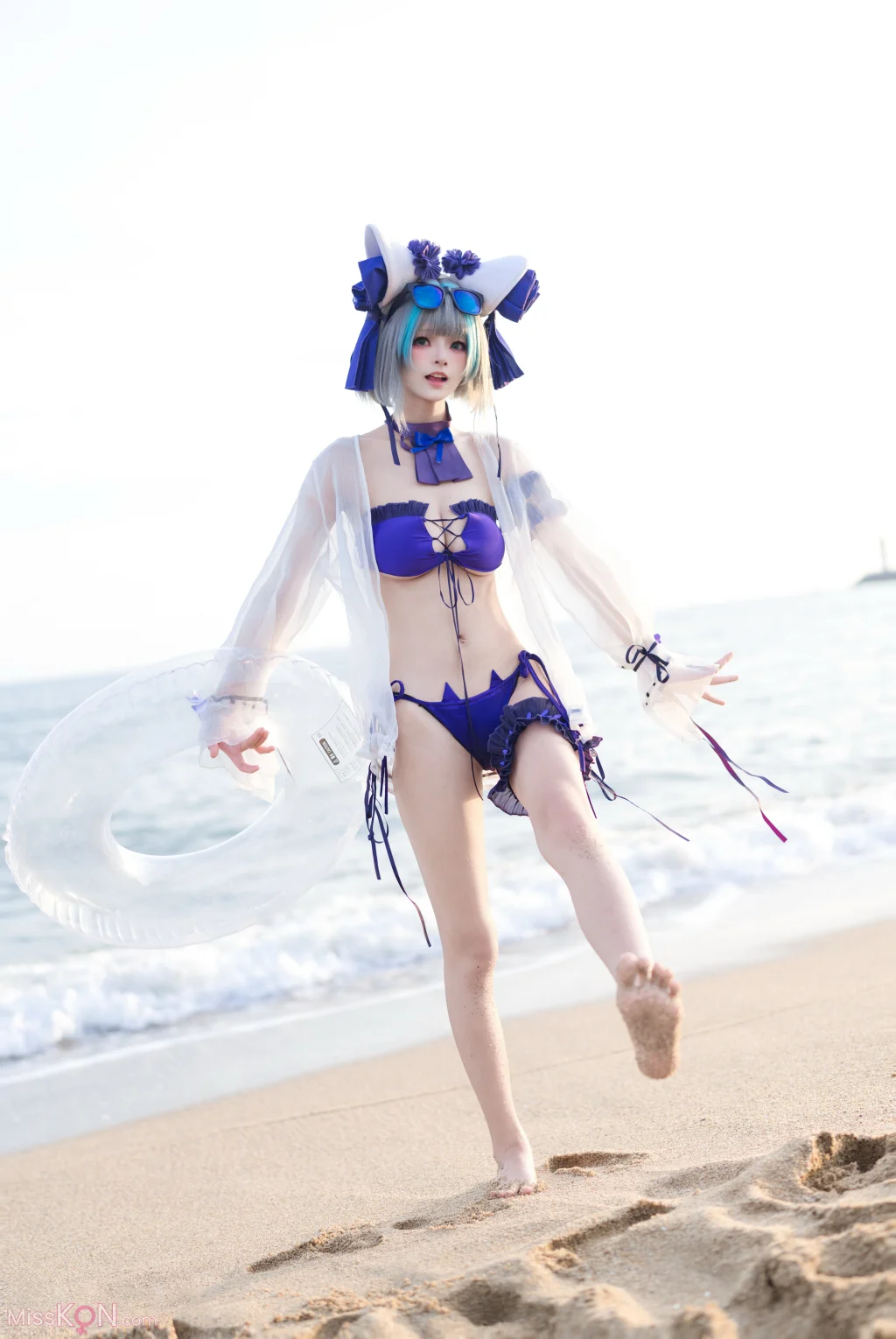 Coser@九柒喵: 碧蓝航线 柴郡泳装 (26 photos) – Page 2