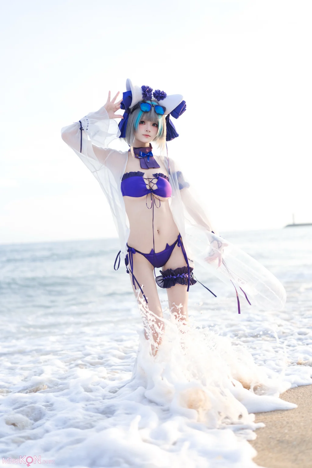 Coser@九柒喵: 碧蓝航线 柴郡泳装 (26 photos) – Page 2