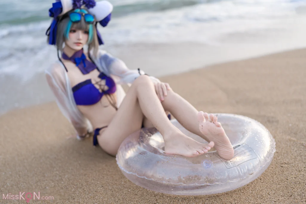 Coser@九柒喵: 碧蓝航线 柴郡泳装 (26 photos) – Page 2
