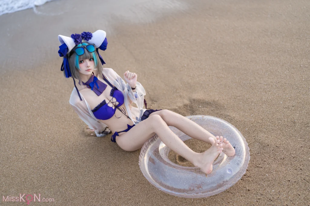 Coser@九柒喵: 碧蓝航线 柴郡泳装 (26 photos) – Page 2