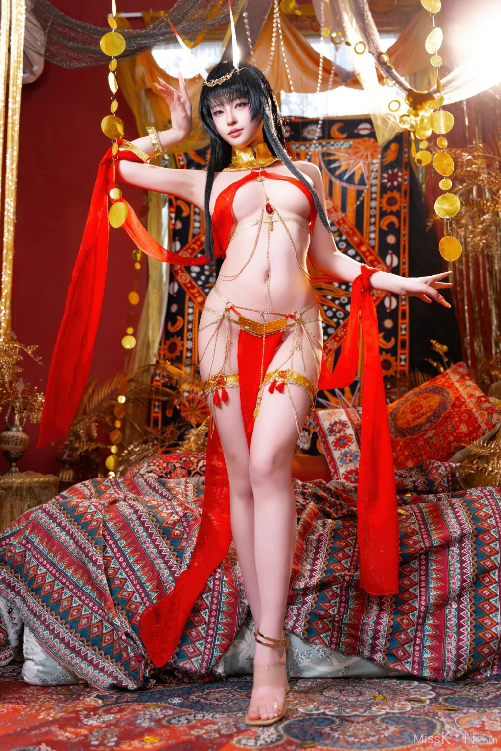 Coser@清水由乃: 碧蓝航线 能代舞娘 (59 photos + 2 videos)
