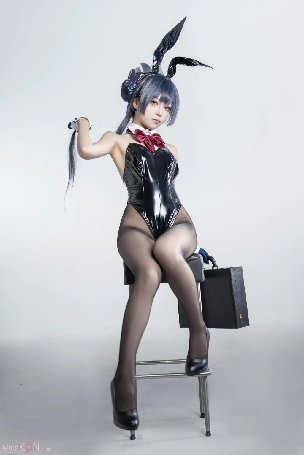 Coser@矢量鱼: 妃咲 兔女郎 (28 photos)