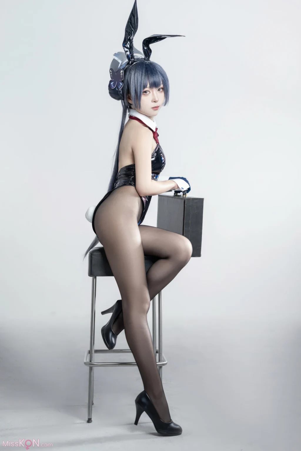 Coser@矢量鱼: 妃咲 兔女郎 (28 photos)