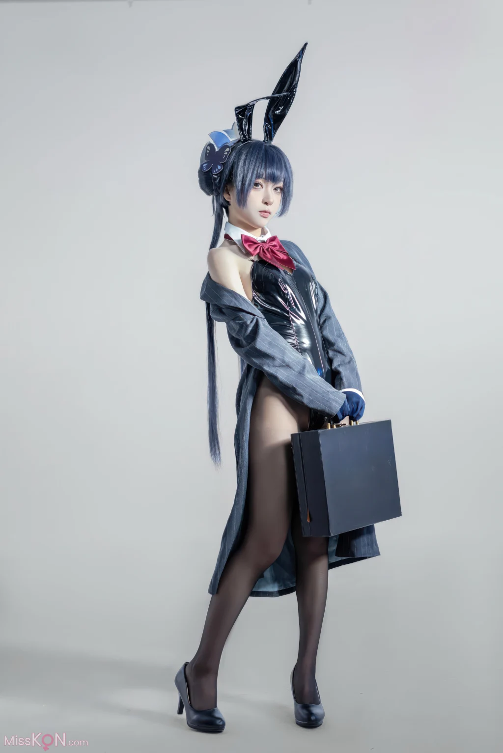 Coser@矢量鱼: 妃咲 兔女郎 (28 photos)