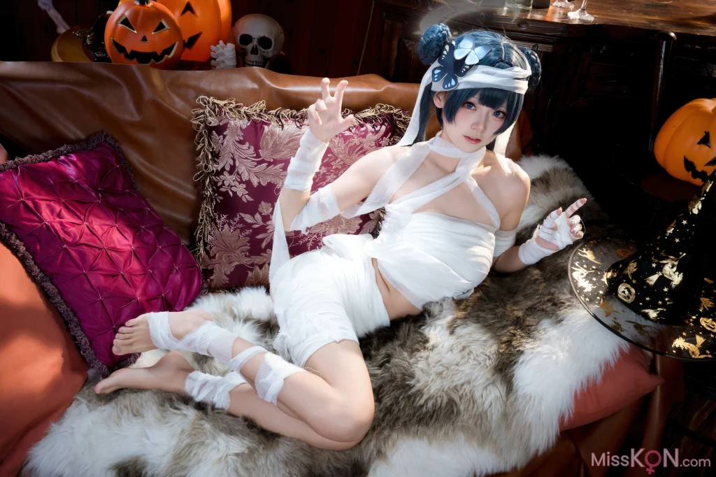 Coser@九柒喵: 好美＆妃咲万圣节 (51 photos)