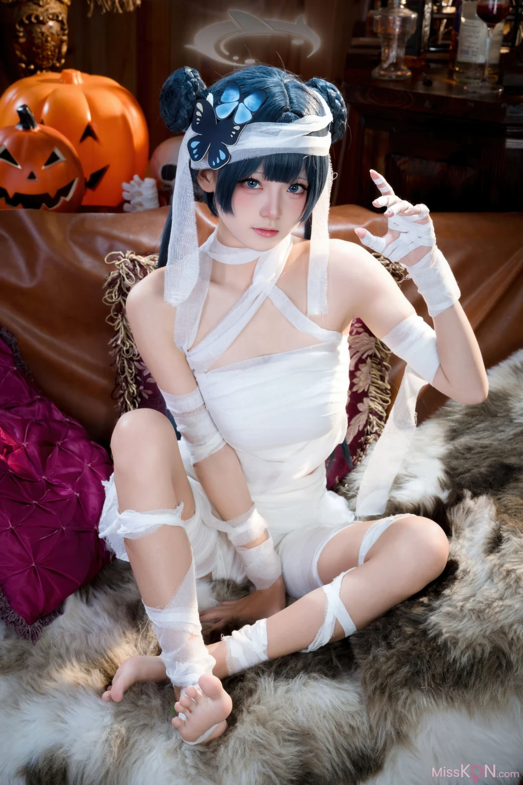 Coser@九柒喵: 好美＆妃咲万圣节 (51 photos)