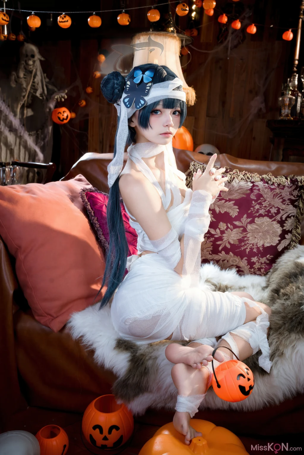 Coser@九柒喵: 好美＆妃咲万圣节 (51 photos)