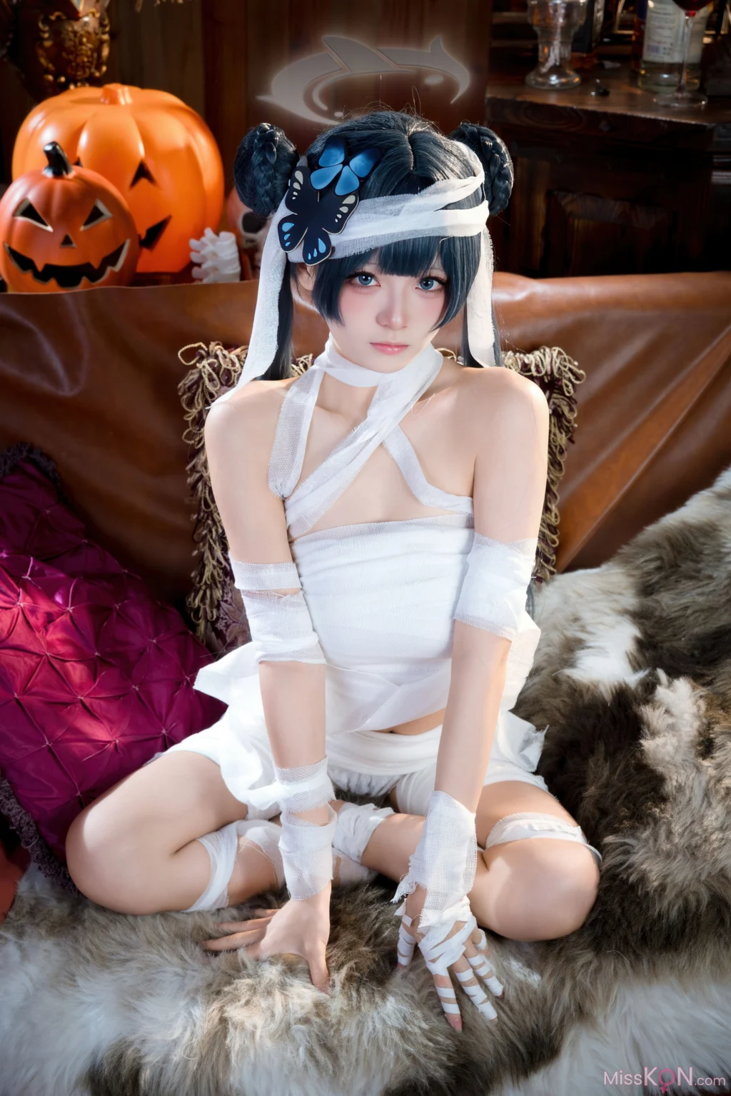 Coser@九柒喵: 好美＆妃咲万圣节 (51 photos)