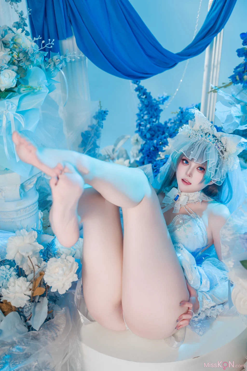 Coser@Natsuko夏夏子: 碧蓝航线 柴郡婚纱 (70 photos) – Page 2