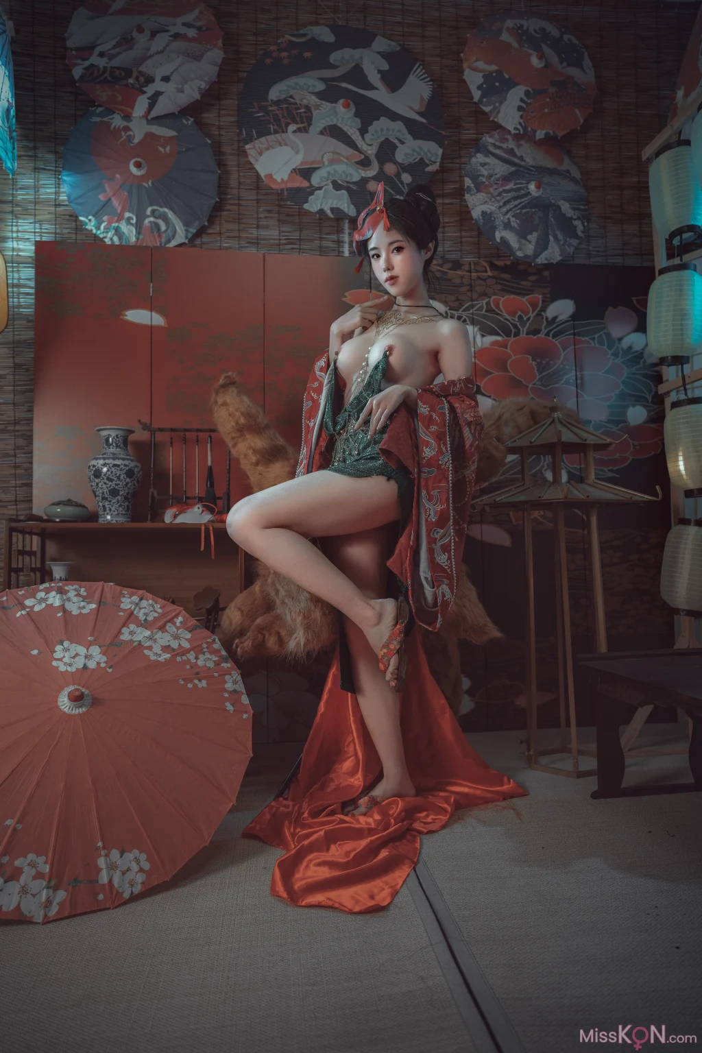 Coser@钛合金TiTi: 青丘赤狐 (64 photos)