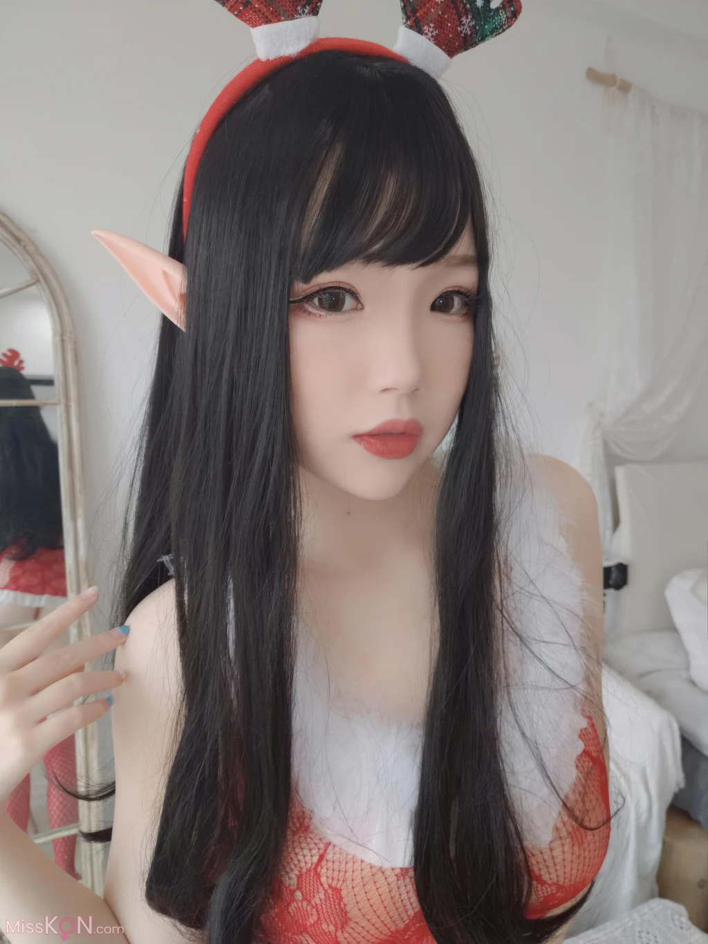 Coser@雪晴Astra: 圣诞节自拍 (140 photos)