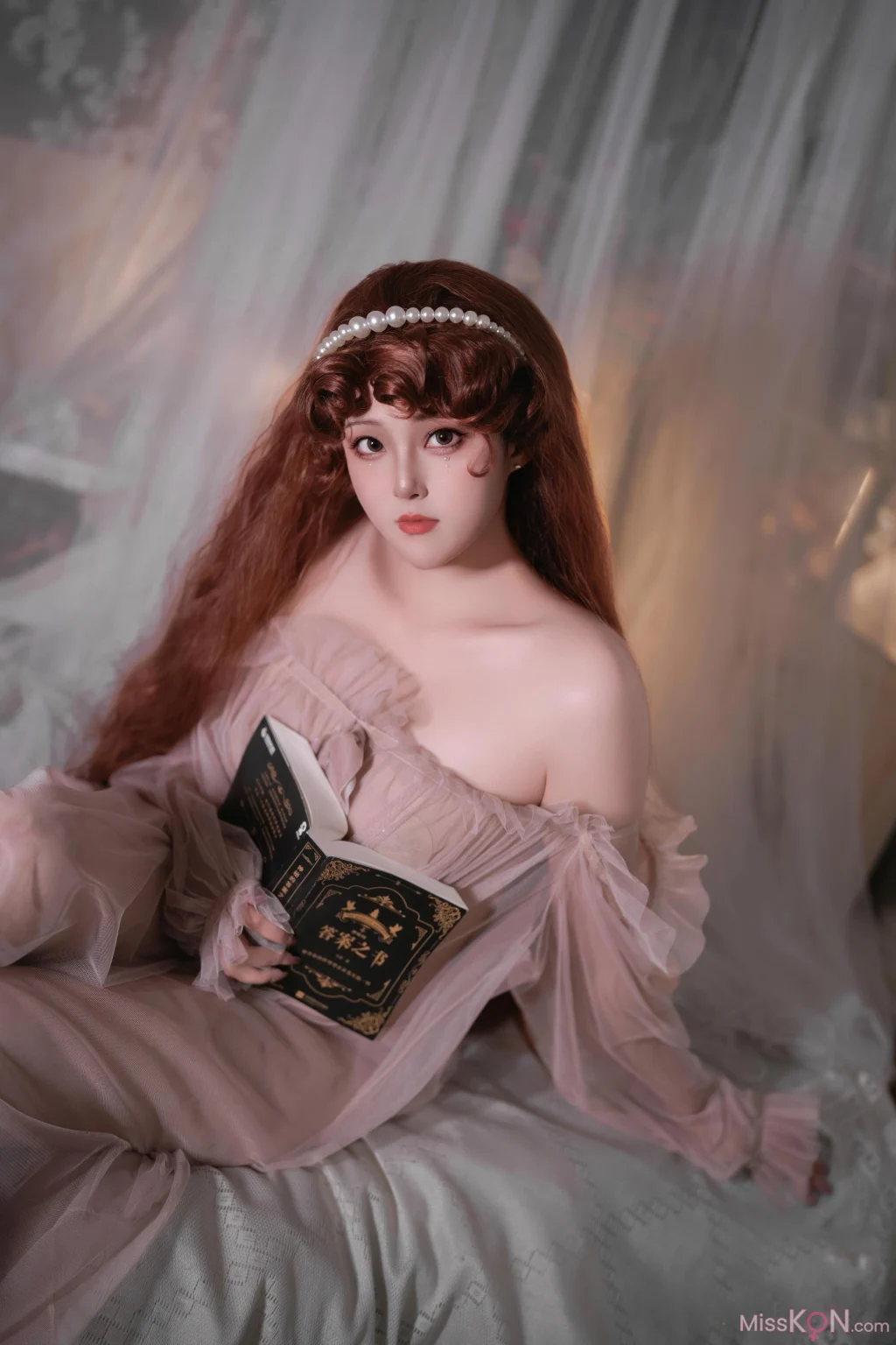 Coser@Natsuko夏夏子: 2026生日私房 粉雾 (50 photos)