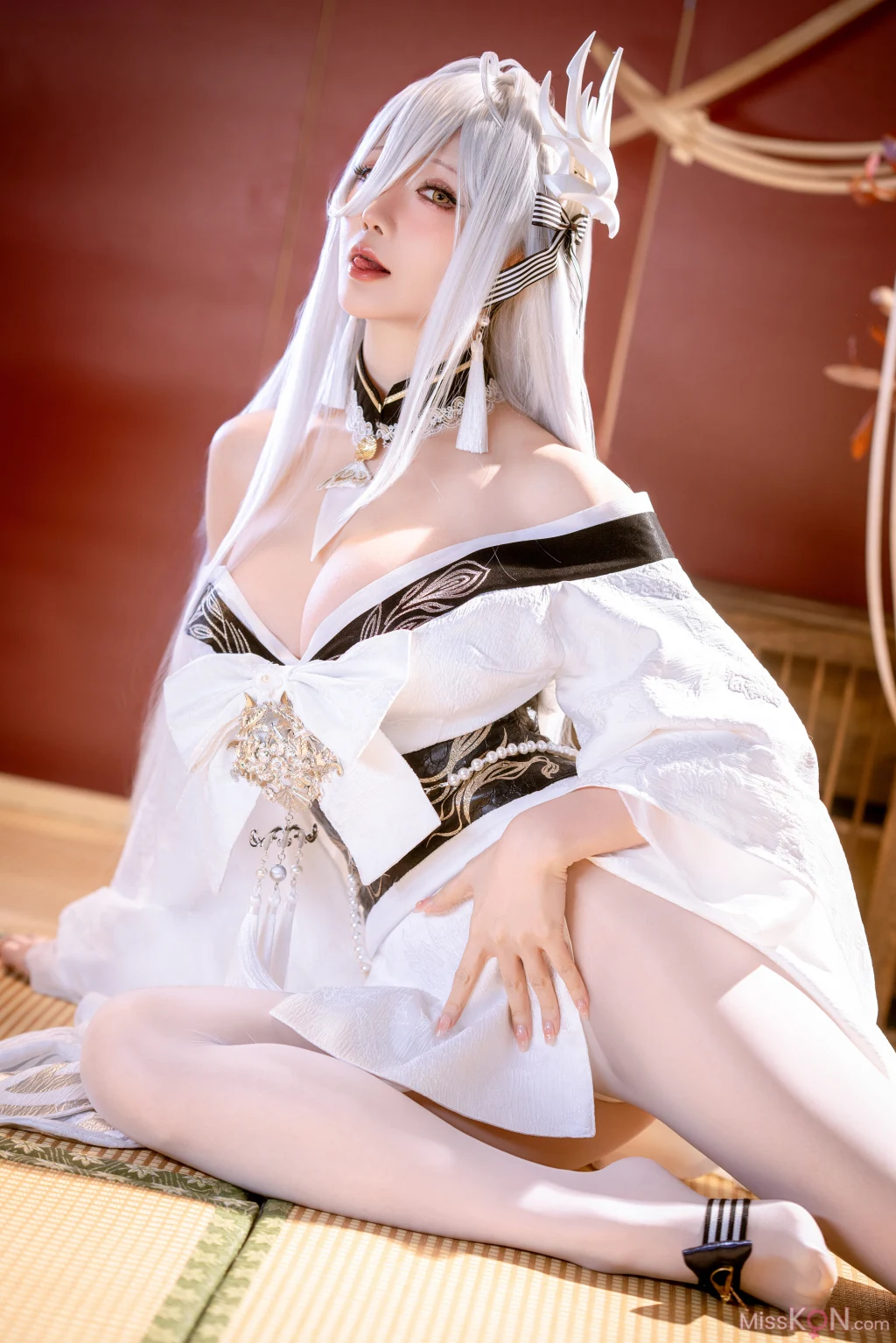 Coser@星之迟迟Hoshilily: 碧蓝航线 白凤 (59 photos)
