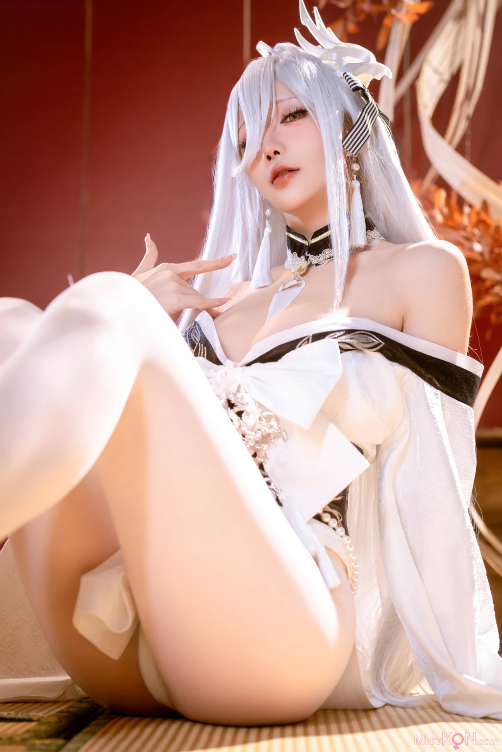 Coser@星之迟迟Hoshilily: 碧蓝航线 白凤 (59 photos)