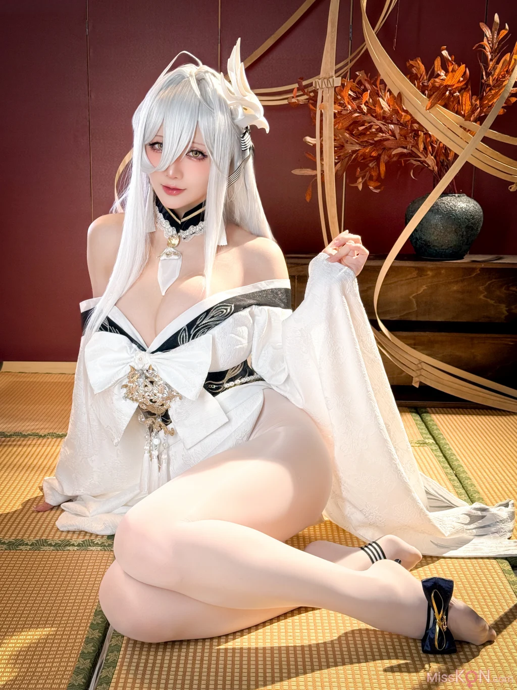 Coser@星之迟迟Hoshilily: 碧蓝航线 白凤 (59 photos) – Page 2