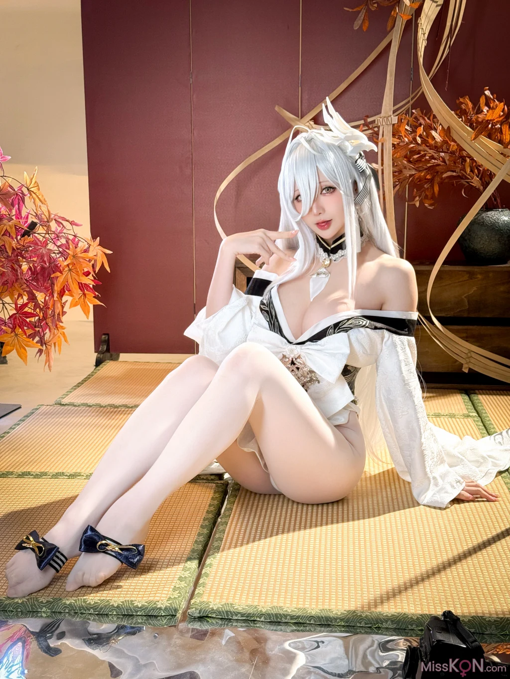 Coser@星之迟迟Hoshilily: 碧蓝航线 白凤 (59 photos) – Page 2