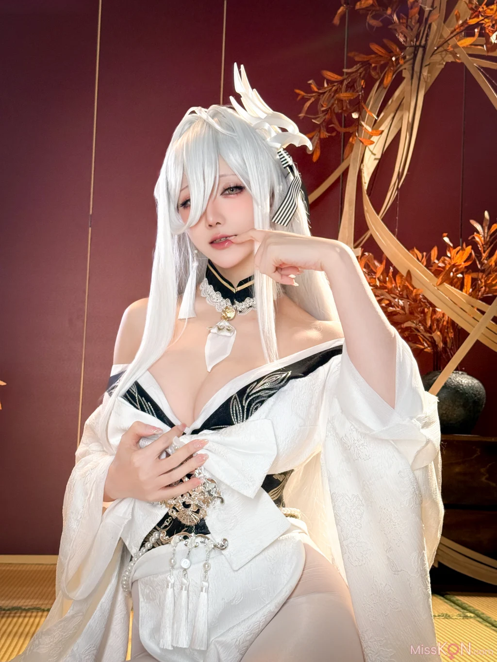 Coser@星之迟迟Hoshilily: 碧蓝航线 白凤 (59 photos) – Page 2