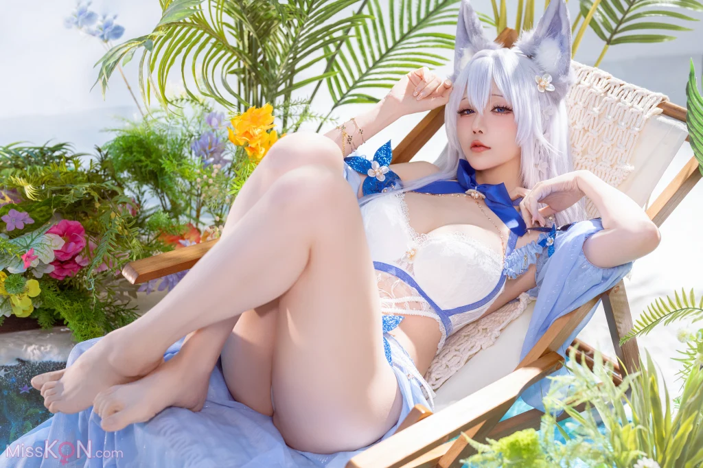 Coser@星之迟迟Hoshilily: 碧蓝航线 信浓泳装 (52 photos) – Page 2