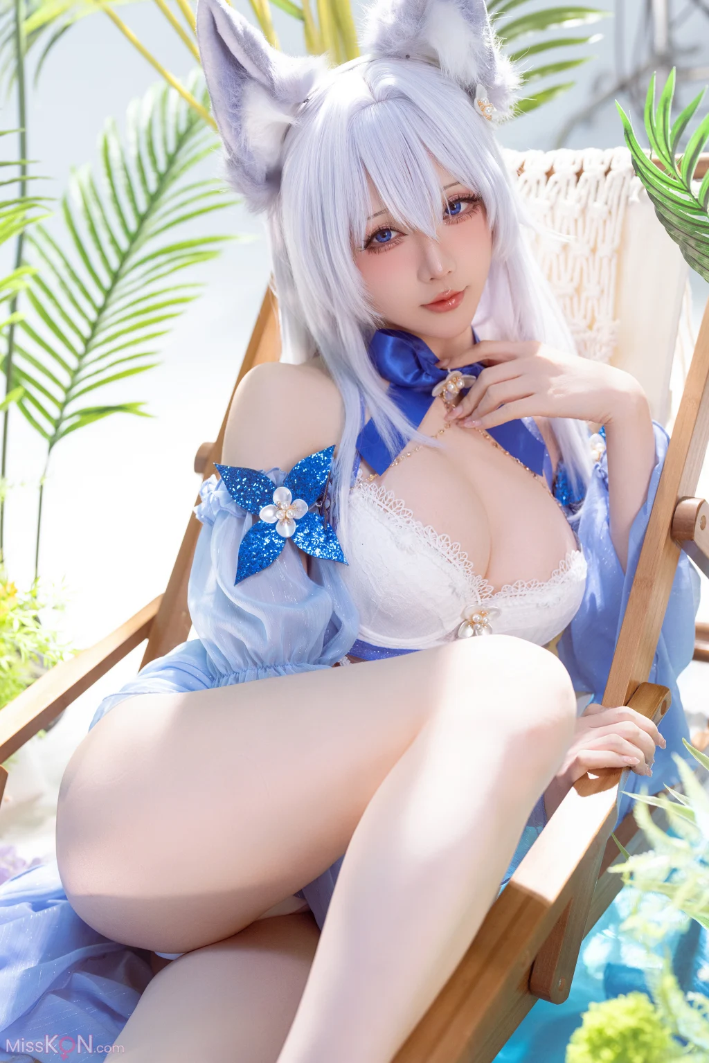 Coser@星之迟迟Hoshilily: 碧蓝航线 信浓泳装 (52 photos) – Page 2