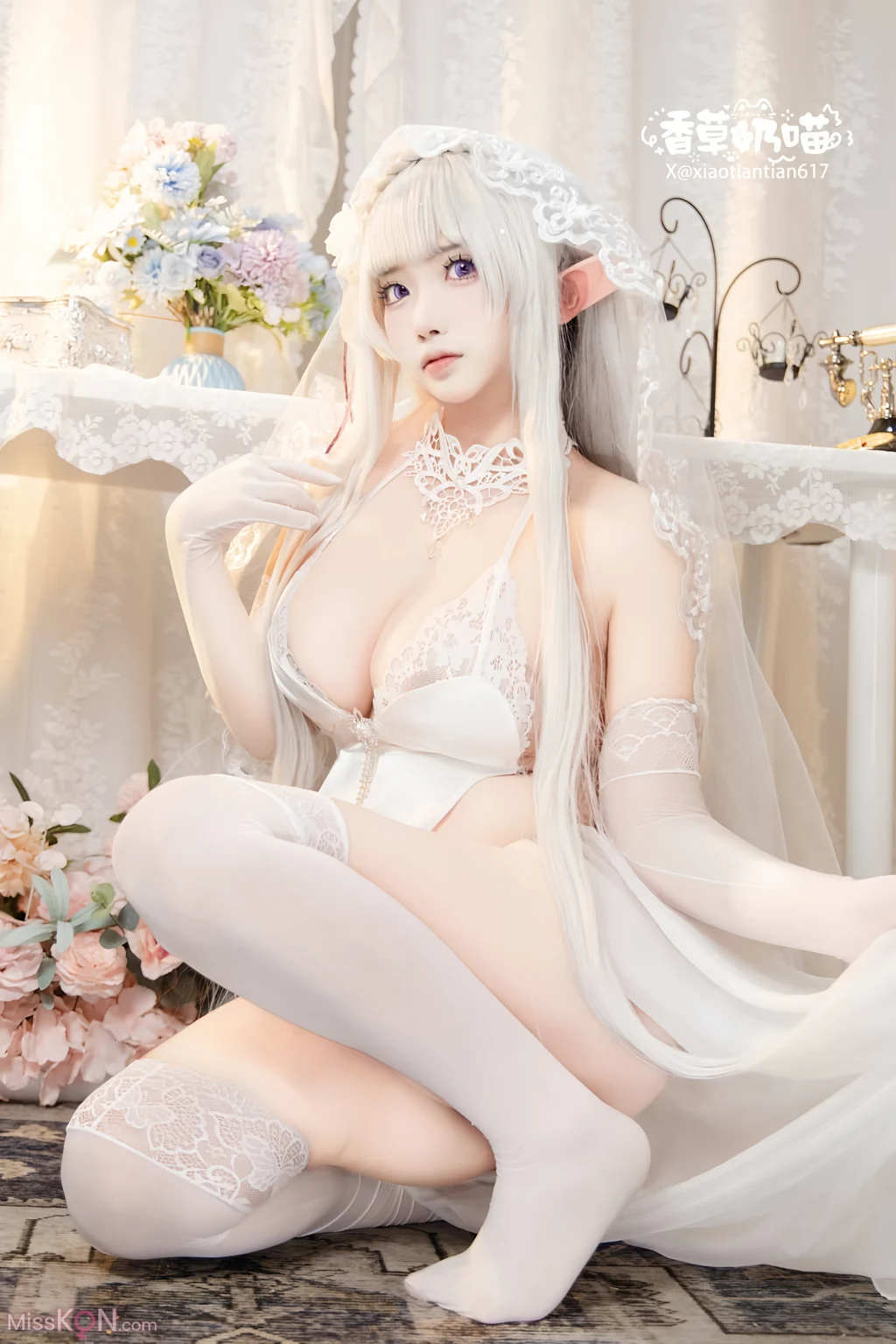 Coser@香草奶喵: 爱蜜莉雅 情人节 (151 photos) – Page 2