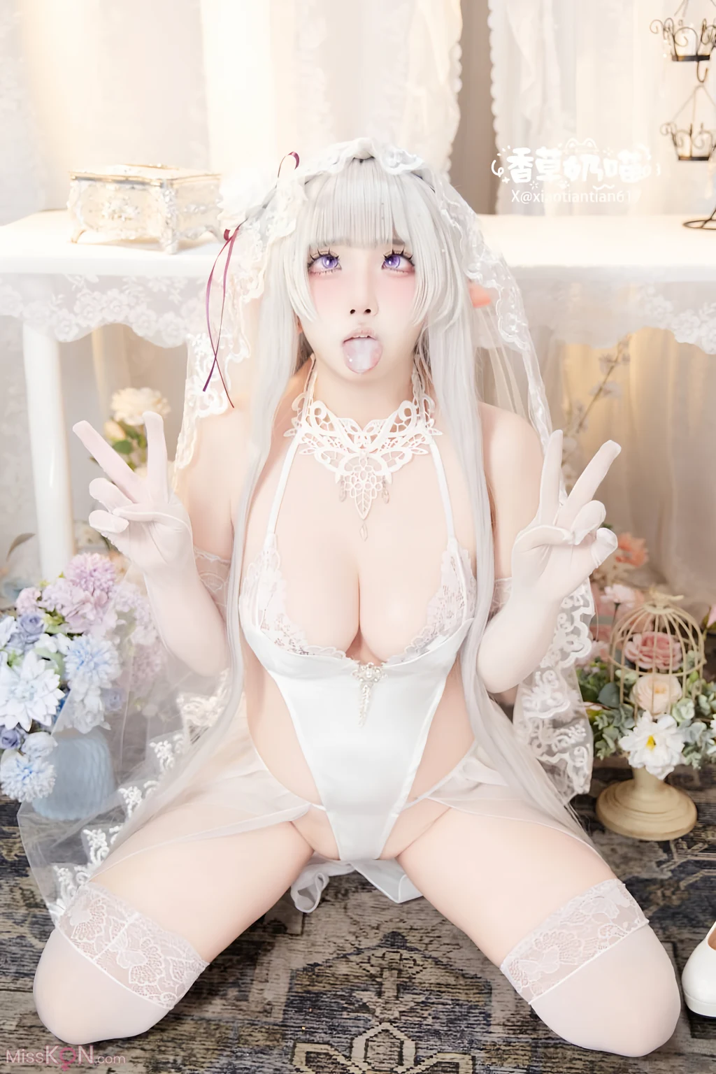 Coser@香草奶喵: 爱蜜莉雅 情人节 (151 photos) – Page 2