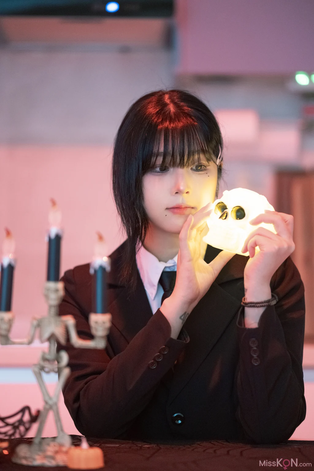 Jang Joo (장주): Halloween 장주 할로윈 기념 체인소 맨 ‘코베니’ 코스프레 (72 photos + 1 video)