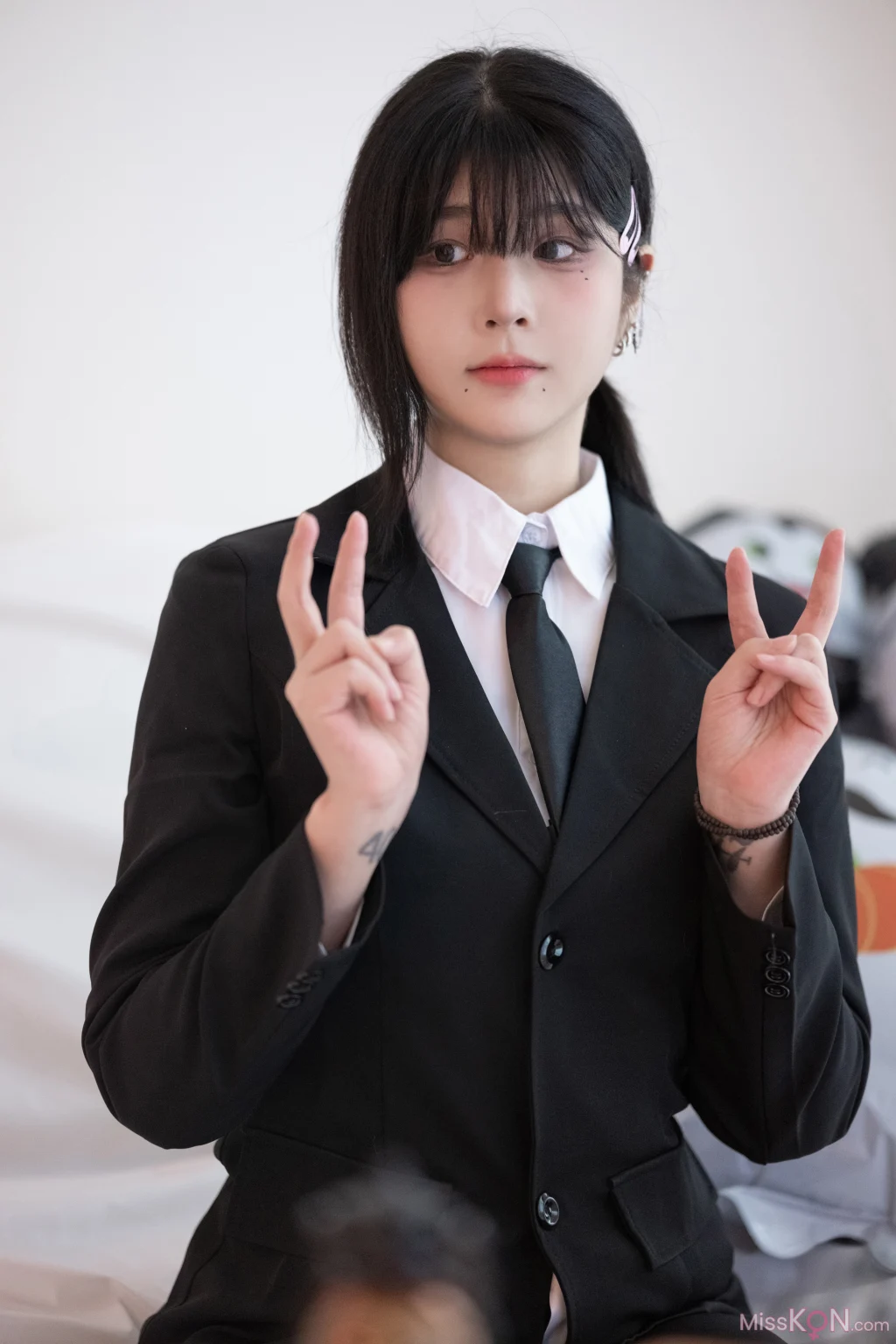 Jang Joo (장주): Halloween 장주 할로윈 기념 체인소 맨 ‘코베니’ 코스프레 (72 photos + 1 video)