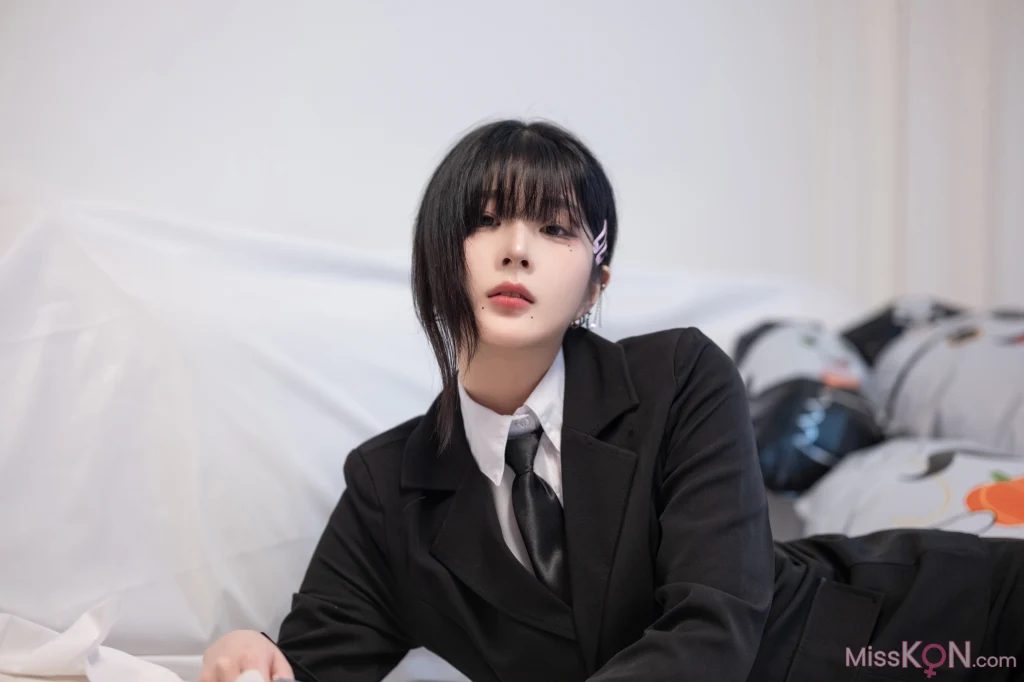 Jang Joo (장주): Halloween 장주 할로윈 기념 체인소 맨 ‘코베니’ 코스프레 (72 photos + 1 video)