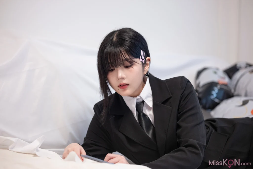Jang Joo (장주): Halloween 장주 할로윈 기념 체인소 맨 ‘코베니’ 코스프레 (72 photos + 1 video)