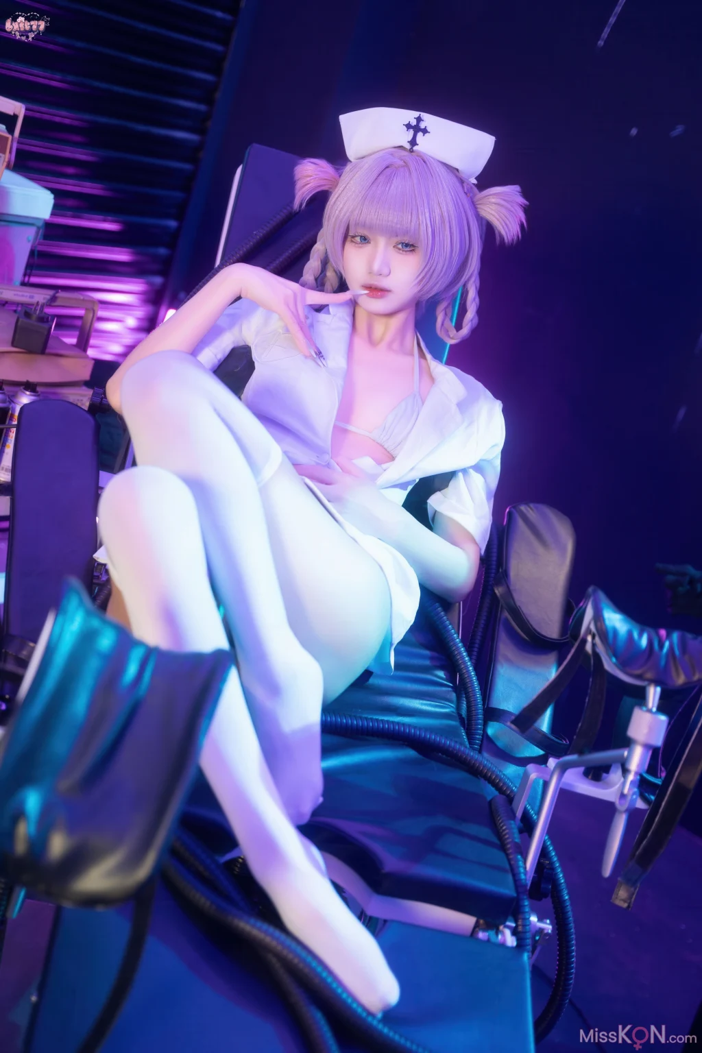 Coser@柒柒要乖哦: 彻夜之歌 护士服小荠 (100 photos) – Page 3