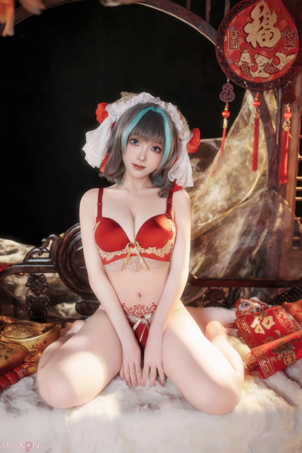 Coser@Bangni邦尼: 新春柴郡 (66 photos + 7 videos)