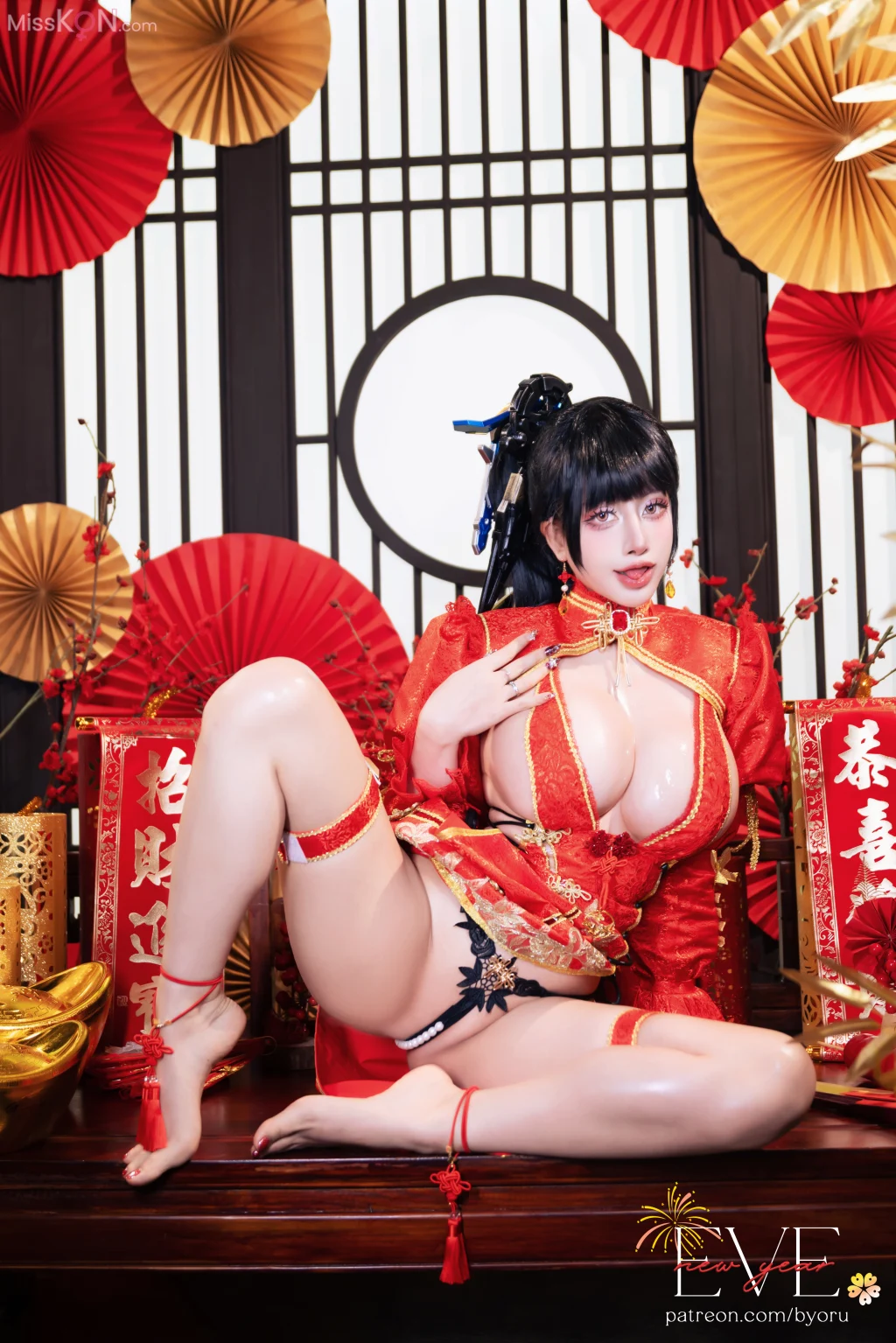Coser@Byoru: Eve New Year Qipao (62 photos + 19 videos) – Page 3