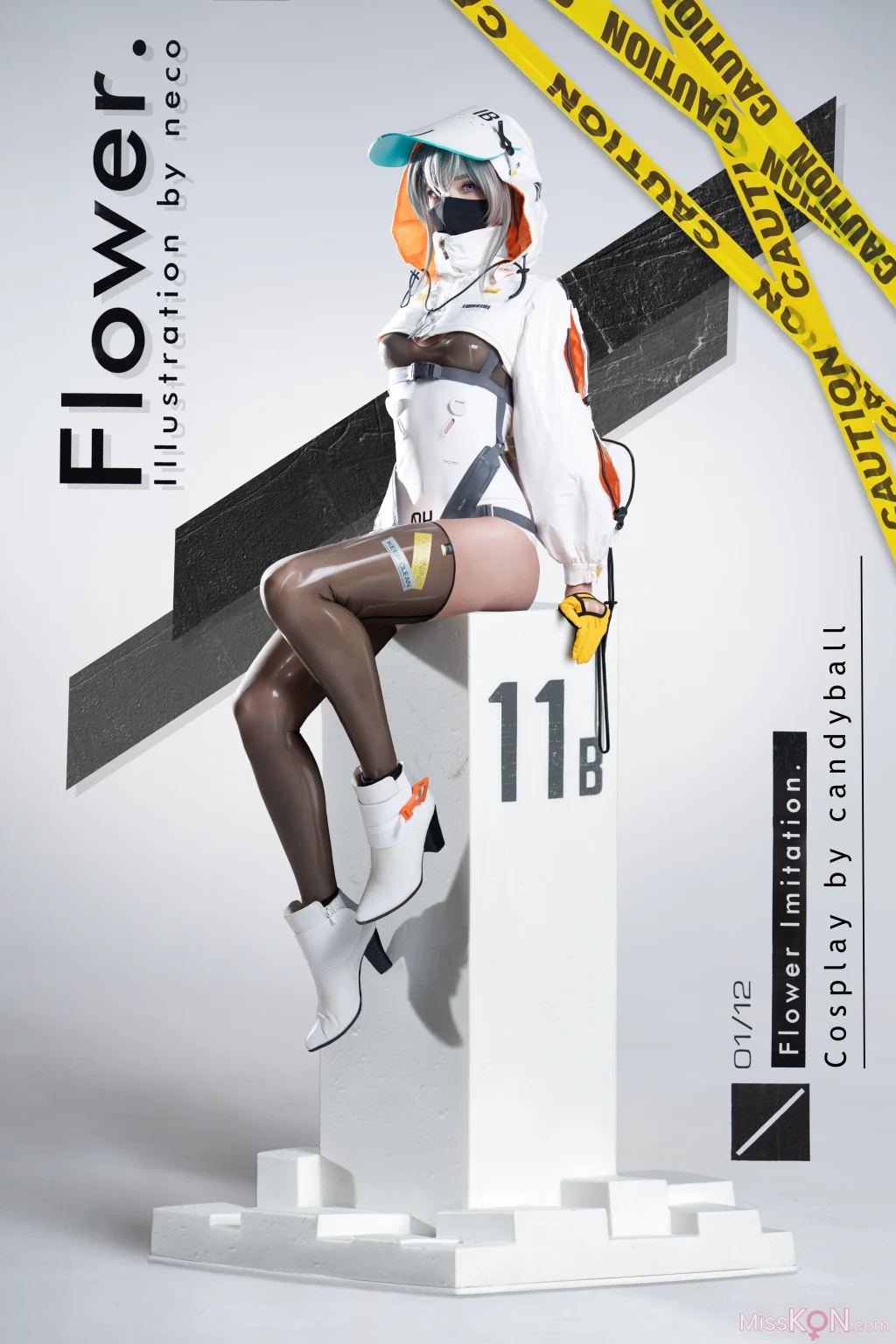 Coser@Candy_Ball: Flower (60 photos)