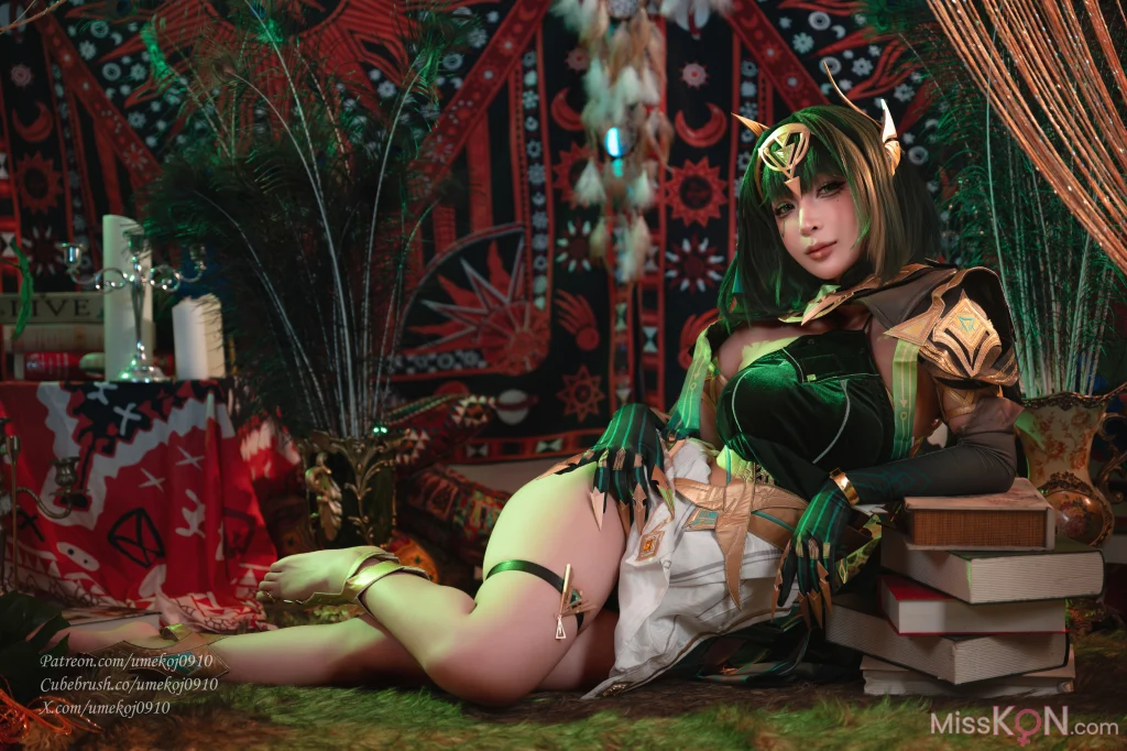 Coser@UmekoJ: Nefer 「Genshin Impact」 (92 photos + 10 videos)