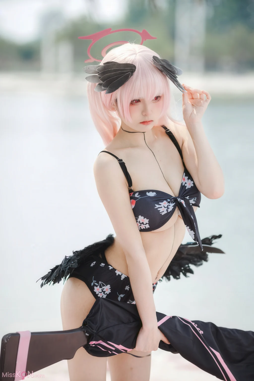 Coser@九柒喵: 碧蓝航线 小春泳装 (27 photos)