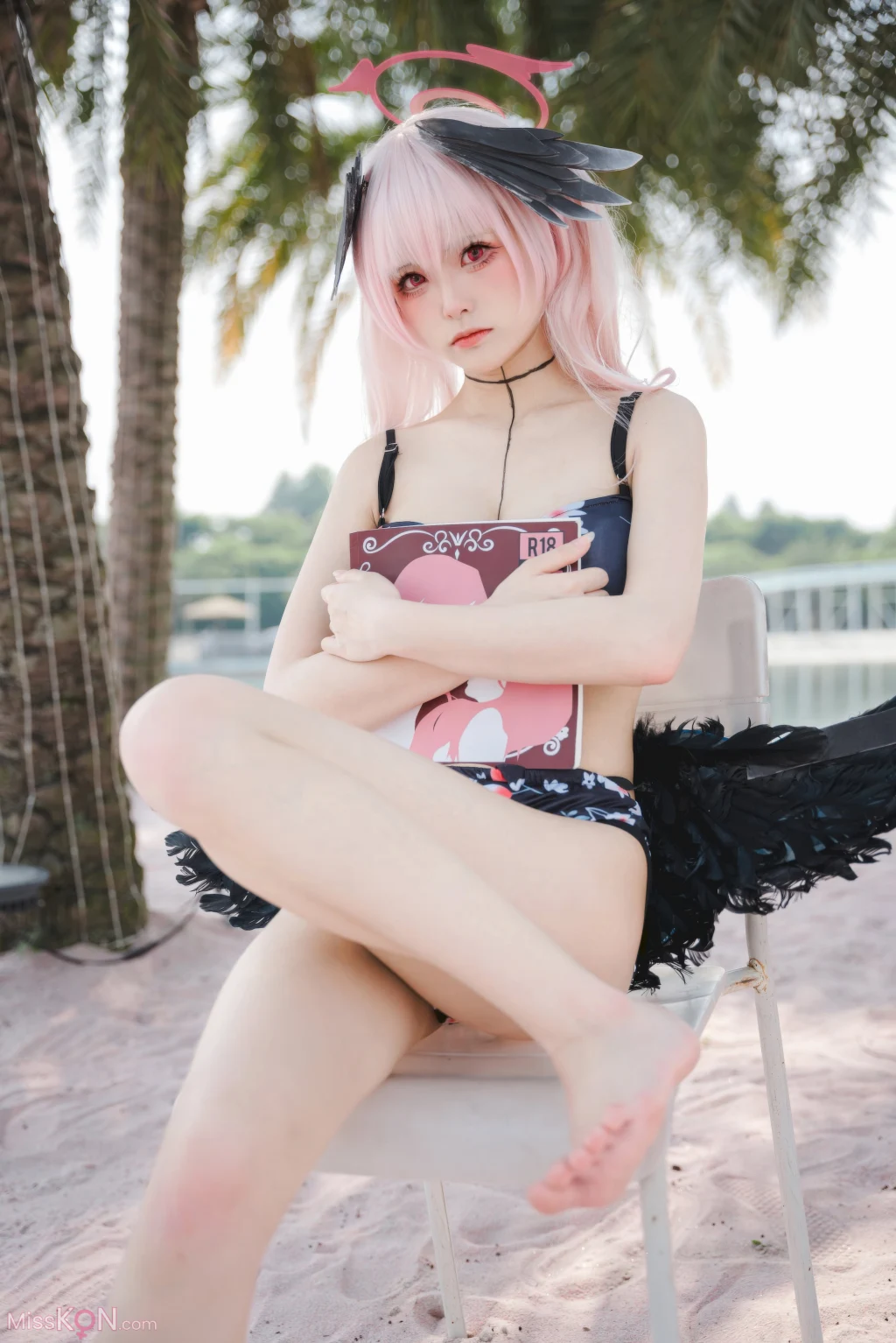 Coser@九柒喵: 碧蓝航线 小春泳装 (27 photos)